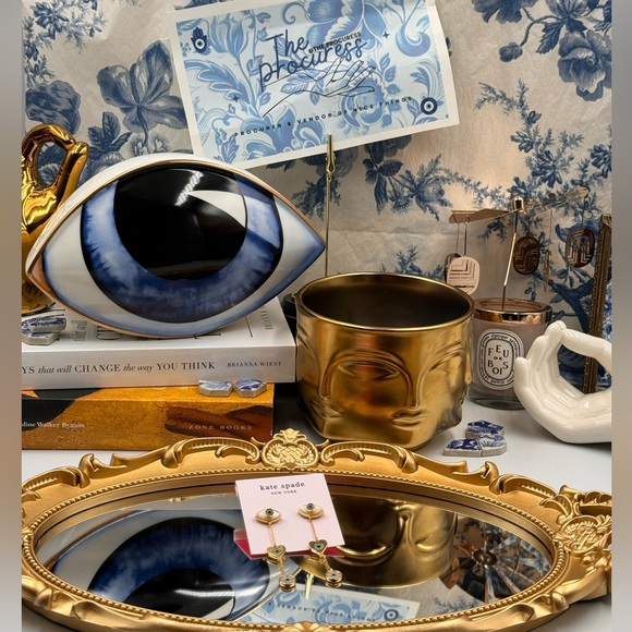 🆕 KATE SPADE 🧿 NWT Evil Eye Linear Earrings - Picture 15 of 16